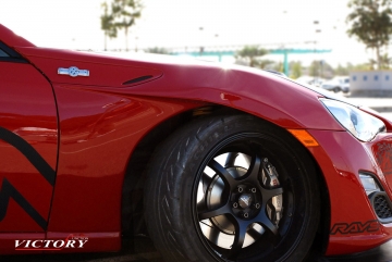Victory Function Front Wide Fenders (+20mm, CFRP) - Scion FR-S / Toyota 86 / Subaru BRZ 13-20